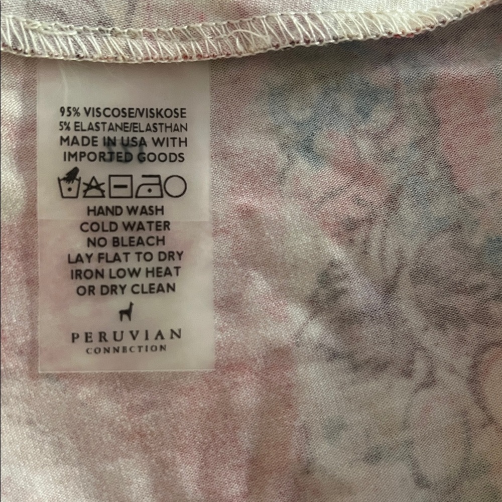 Peruvian Connection Patchwork Floral Print Midi S… - image 3